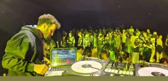 DJ Wise me performancë në Green Fest